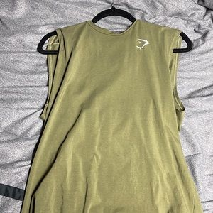 Gymshark green tank